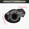 9L3Z-9927936-B Fuel Filler Housing Hinge Pocket Gas Cap Door Lid For Ford F150 F-150 2009 2010 2011 2012 2013 2014