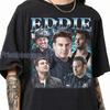 Male Character Collage Tee, Retro Style Shirt, Firefighter & Casual Outfits, Lightning Background, Fan Gift