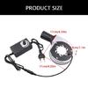 12V 5500RPM Blower Fan with Air Collecting Duct for BBQ Grills and Firewood Stove with Adjustable Speed and 35CFM Output