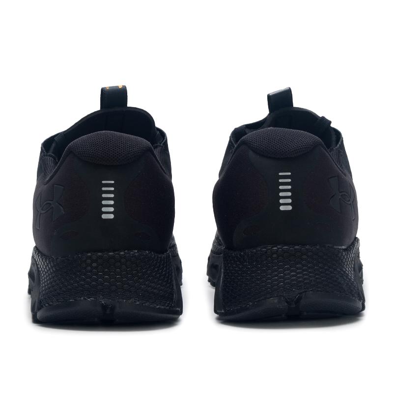 Men's Sneakers Under Armour HOVR Textile, Synthetic Leather Low top Casual Shoes Men's Black