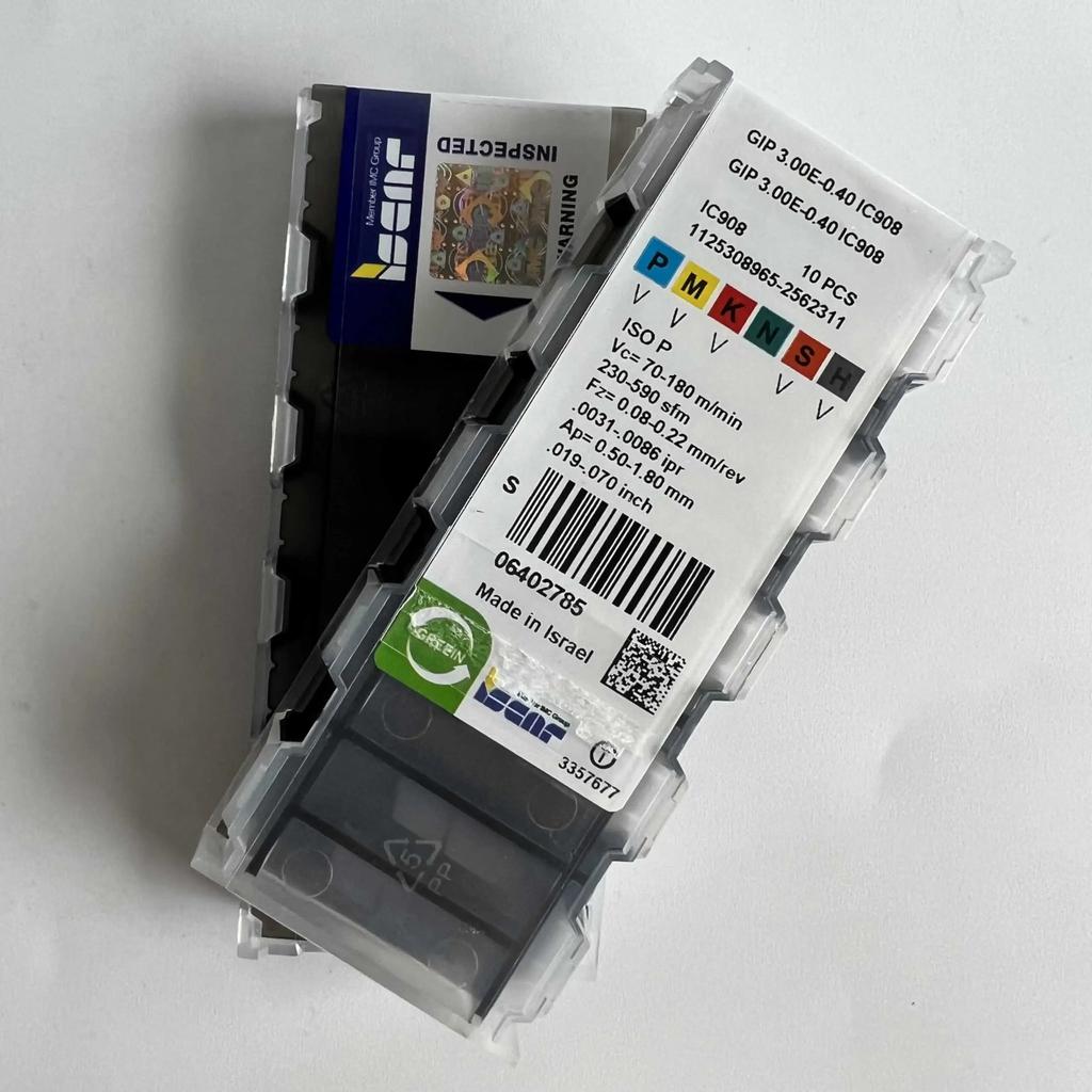 GIP3.00E-0.40IC908 / Carbide Blade 10 Pcs