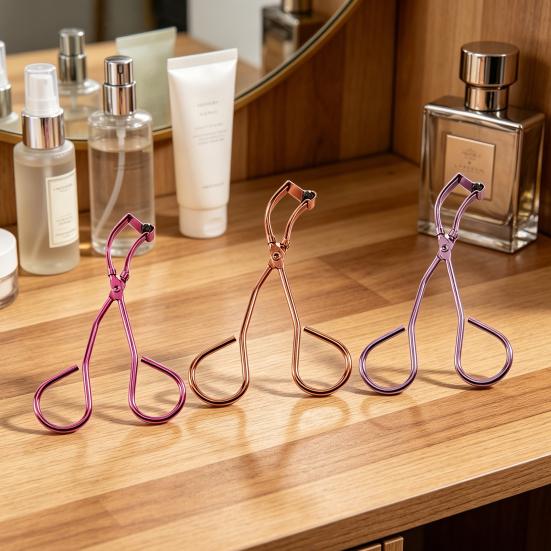 Mini Arricciaciglia in Acciaio Inossidabile Manico Ergonomico Controllo Preciso Arricciaciglia Ciglia Naturali Lunga Durata Strumenti per Arricciare le Ciglia da Donna