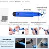 3D Printing Model Deburring Tool Trimming Knife Scraper Fixed Handle Plastic Burr Knife Trimming Neaten Deburring Pruning Kit