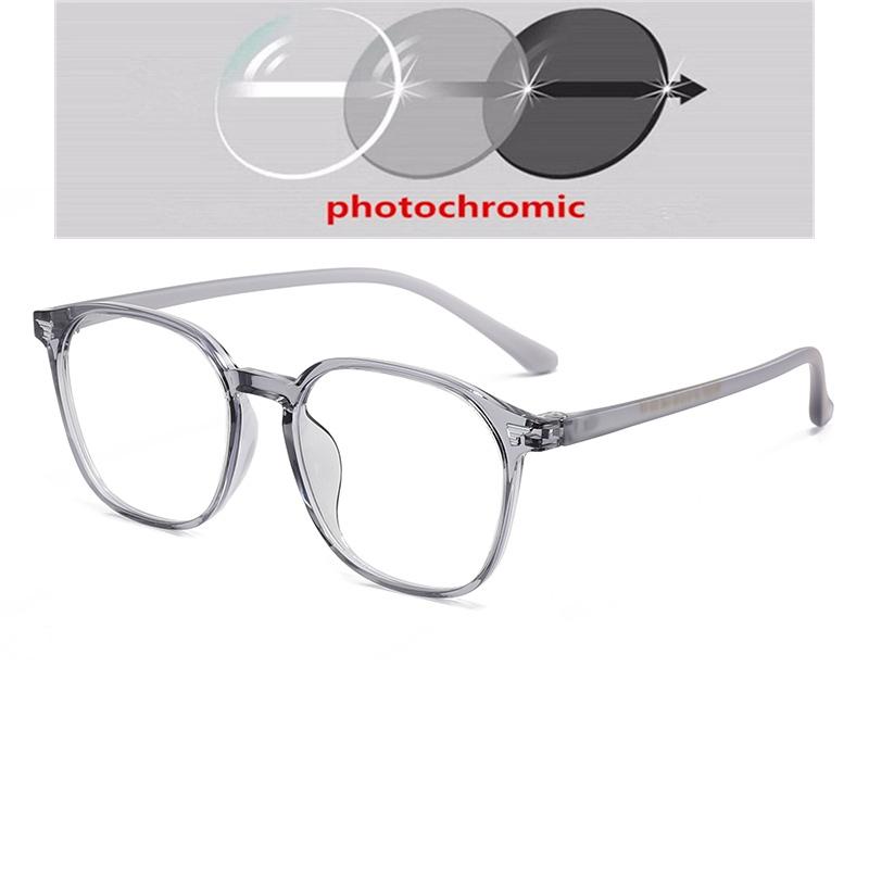0 -0.5 -0.75 To -6.0 Polygon Nearsighted Glasses For Women  Blue Light Blocking Student Shortsighted Prescription Eyeglasses