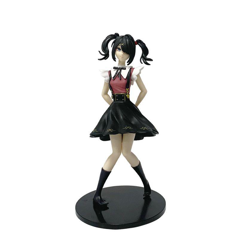 S Bedürftiger Streamer Überlastung Anime Ame Chan Figur Regenfiguren Süßes Mädchen Instant Nudeln PVC Sammlermodell Geburtstagsspielzeug