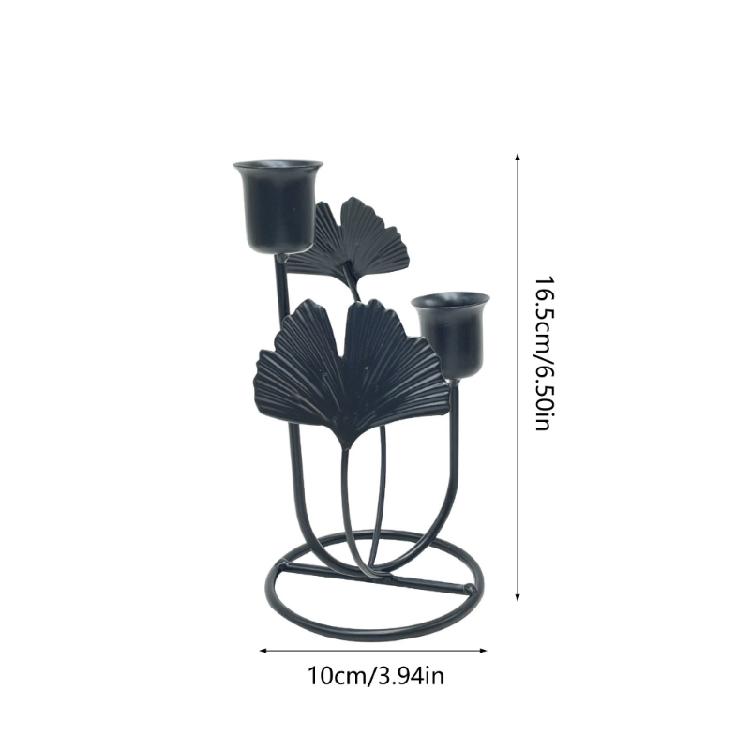 Wrought Iron Pillar Candle Holder Candlestick Metal Candle Holder Candelabrate