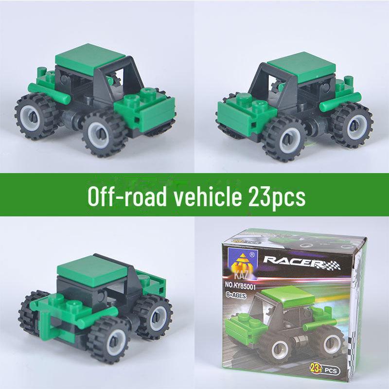 "Jucărie Mașină Mini Blocuri de Construcție Educative pentru Copii - Cadou de Antrenament pentru Grădiniță"