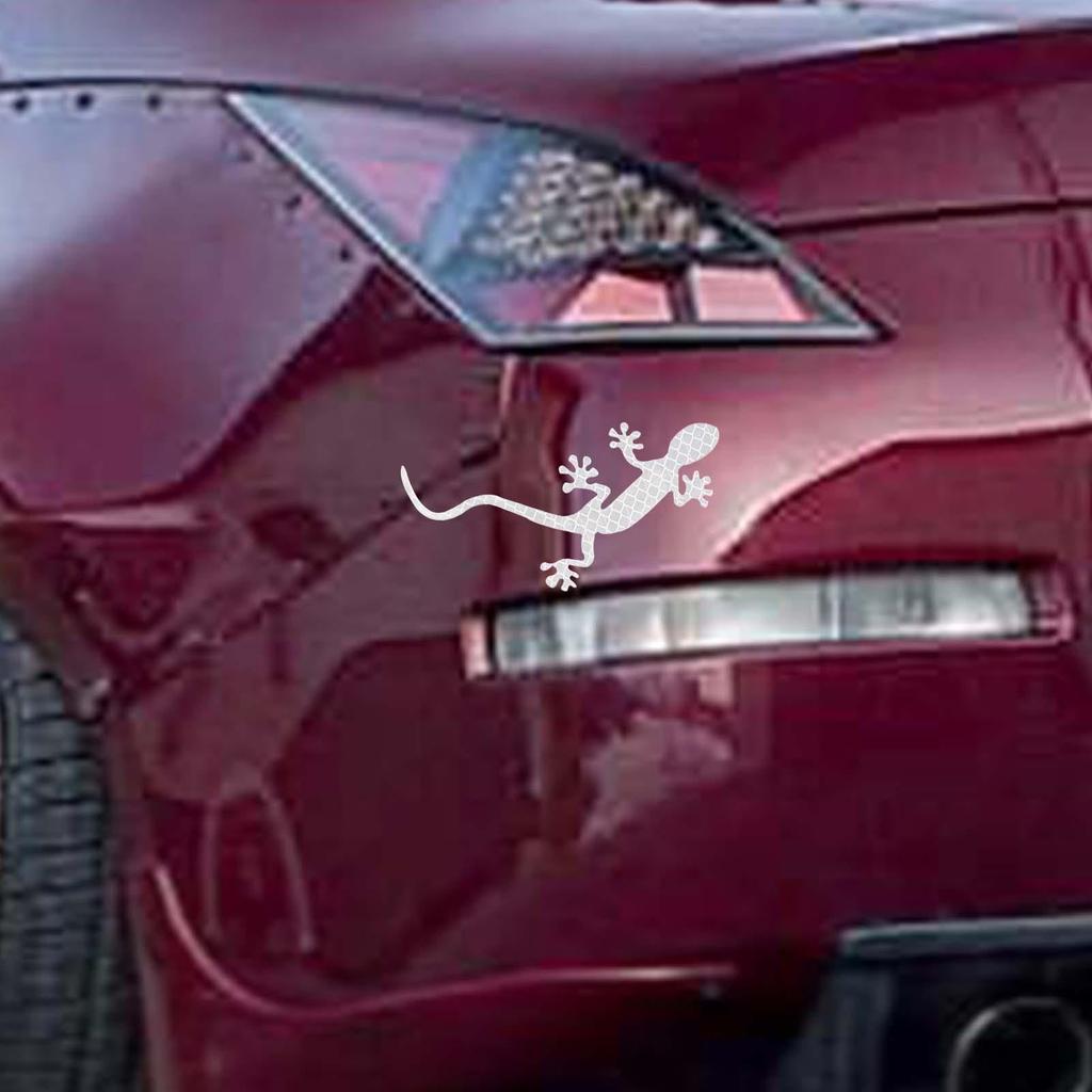Car Gecko Sticker,Creative Reflective Strip Sticker for Car - Car Reflective Decal, High Intensity