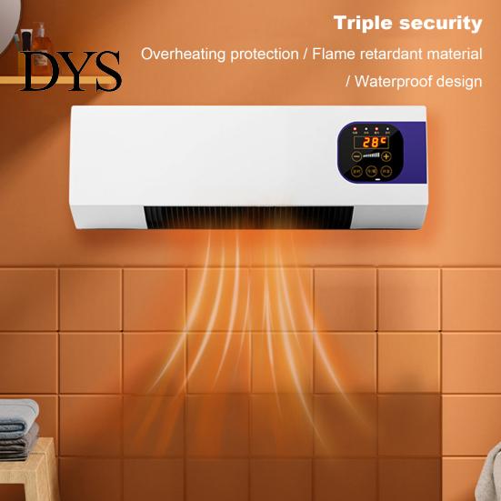 Winter Heater Wall-Mounted Bedroom Temperature Adjustable Remote Control Energy-efficient Air Conditioner Silent Operation Portable