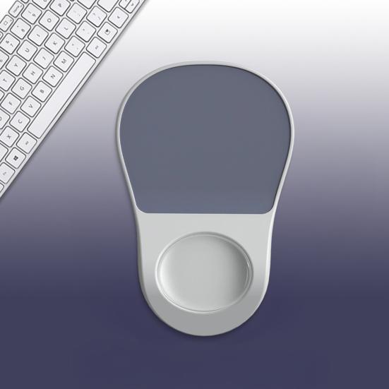 Podložka pod myš s opěrkou zápěstí Ergonomická Protiskluzová Úleva od bolesti zápěstí Podložka pod myš pro notebook Počítačová podložka s polštářkem na podporu zápěstí PC Příslušenství