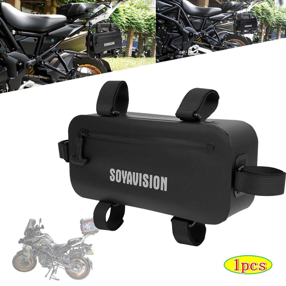 Waterproof Motorcycle Side Frame Bag Hanging Tool Storage Bumper Frame Package Repair Tool Placement Motor Accessories