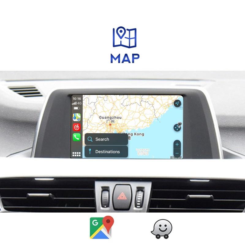 Wireless CarPlay Android Auto Interface Decoder Box For BMW 6 Series F06 F12 640D 2011-2017 CIC NBT Mirror Link AirPlay Voice BT