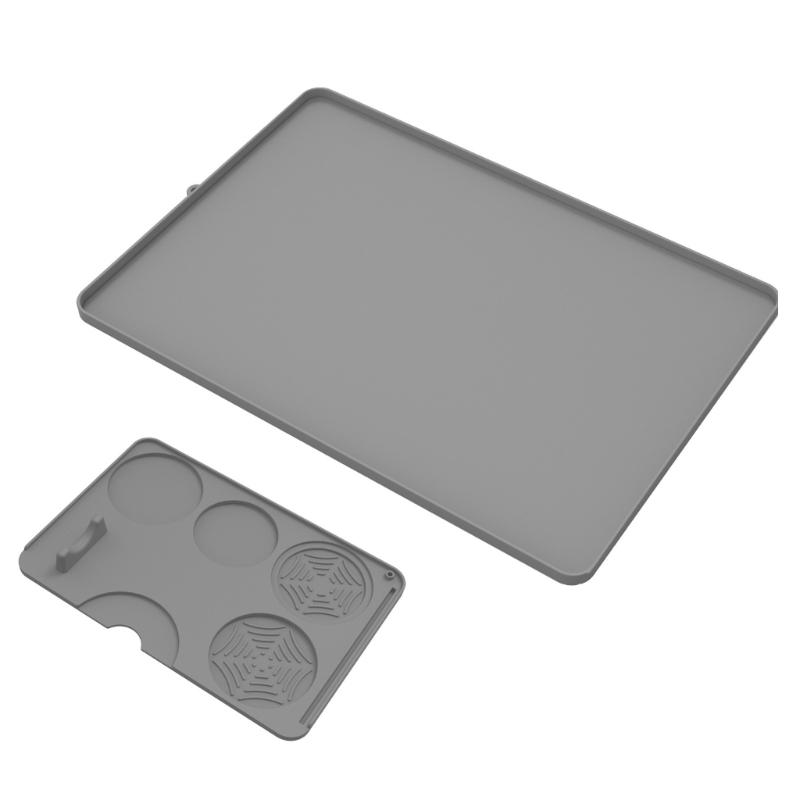 

Multifunctional Silicone Coffee Pad with Anti Skid Design Suitable for Coffee Grounds Tamping and Small Appliances серый