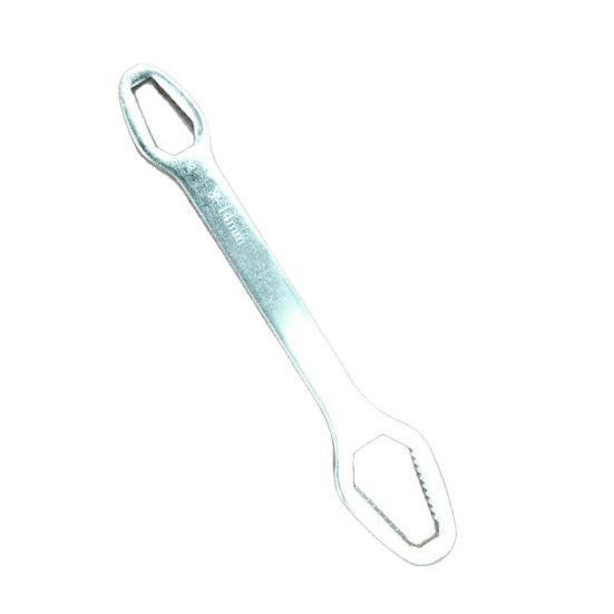 

Universal Self Adjusting Wrench 8–22mm Dual-Ended Self-Tightening Multifunctional Wrench Tight Space Sink Plumbing Car Repair Tool Torque Wrench срібний