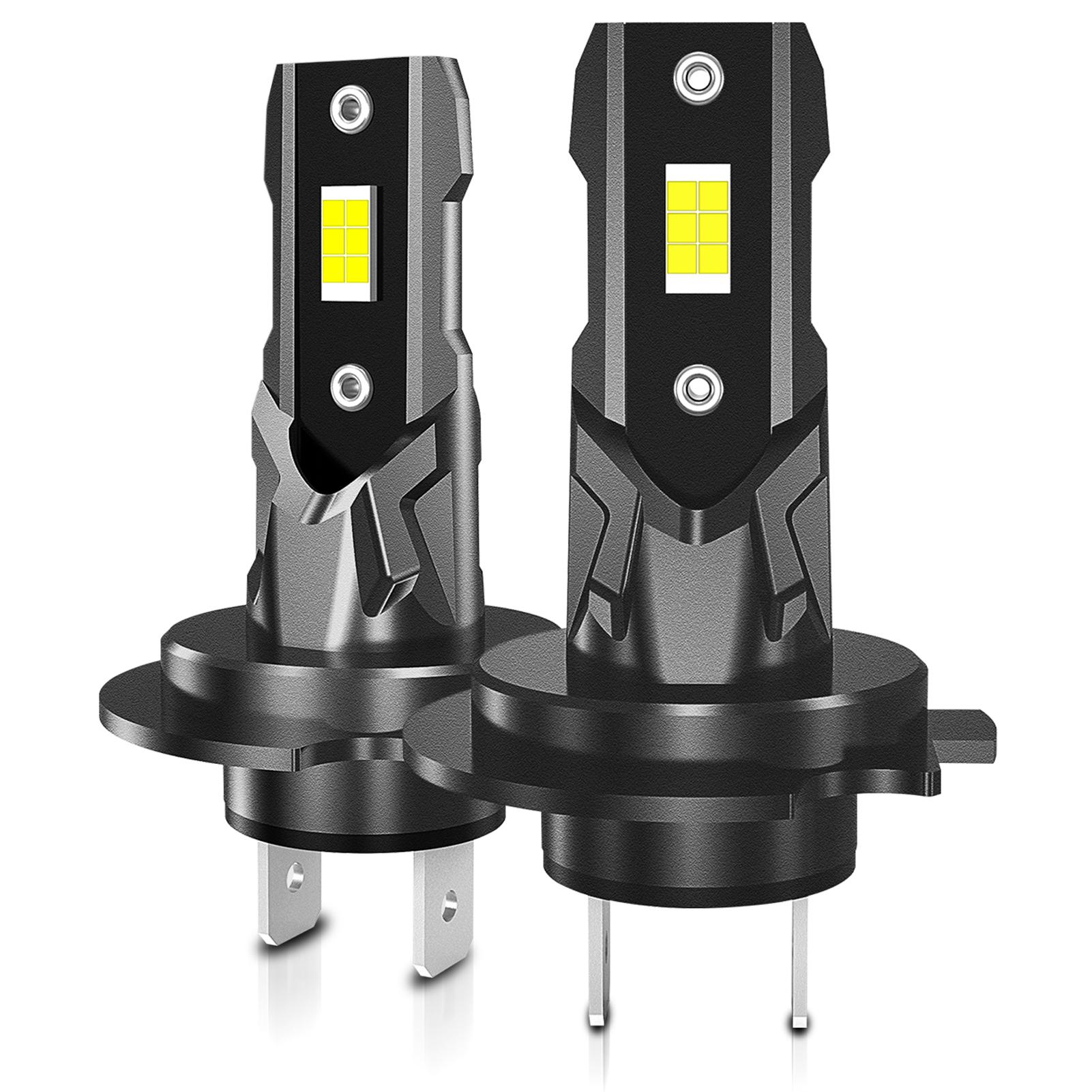 

2 шт. светодиодные фары H1 противотуманные фары комбинированные 56 Вт 6500 К 5600 лм белый свет рабочие фары IP68 водонепроницаемые H7