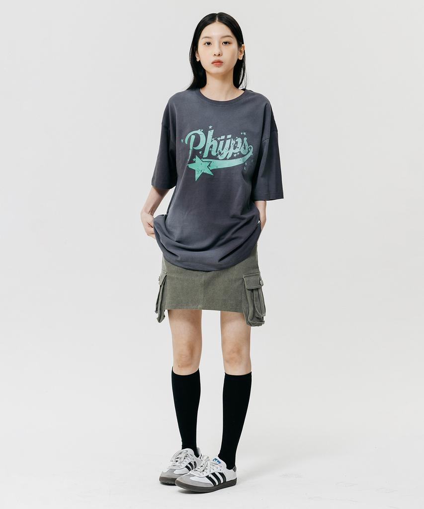 PHYSICAL DEPARTMENT Scatter Star Ss Charcoal / Green