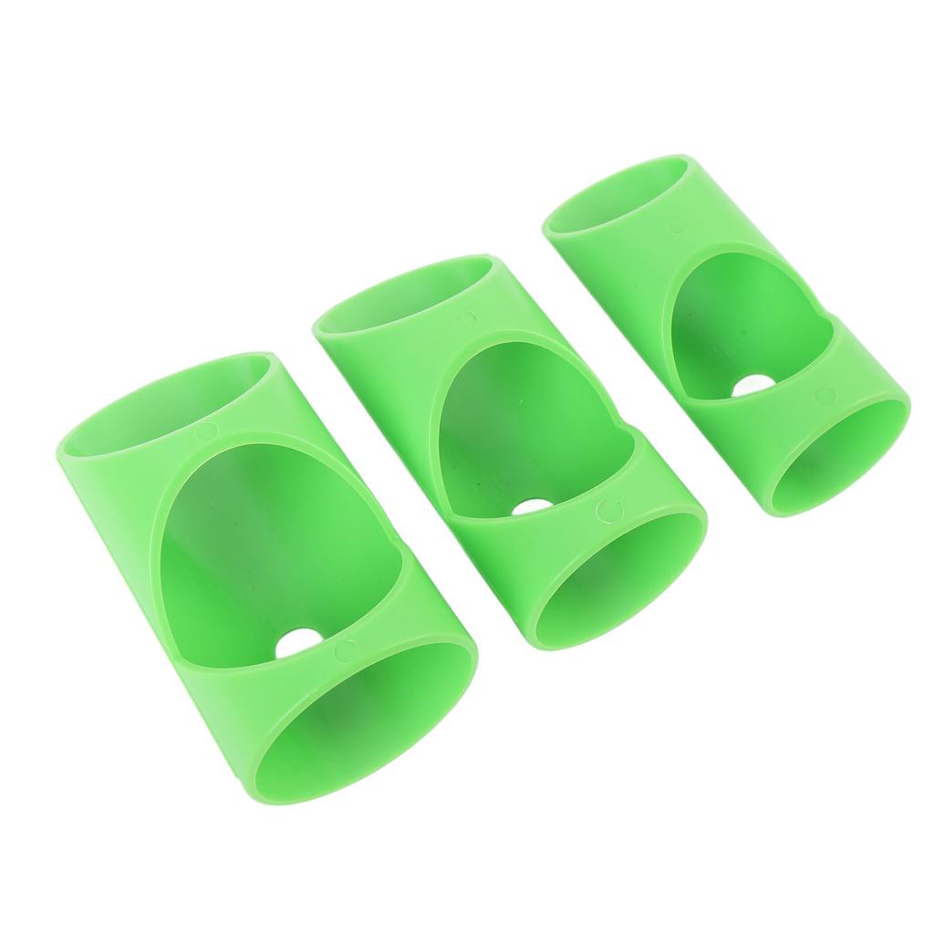 3PCS Foam Pipe Cutter Tool ABS Pipe Insulation Cutting Guide Fixture Precise Alignment for Home Industry Green