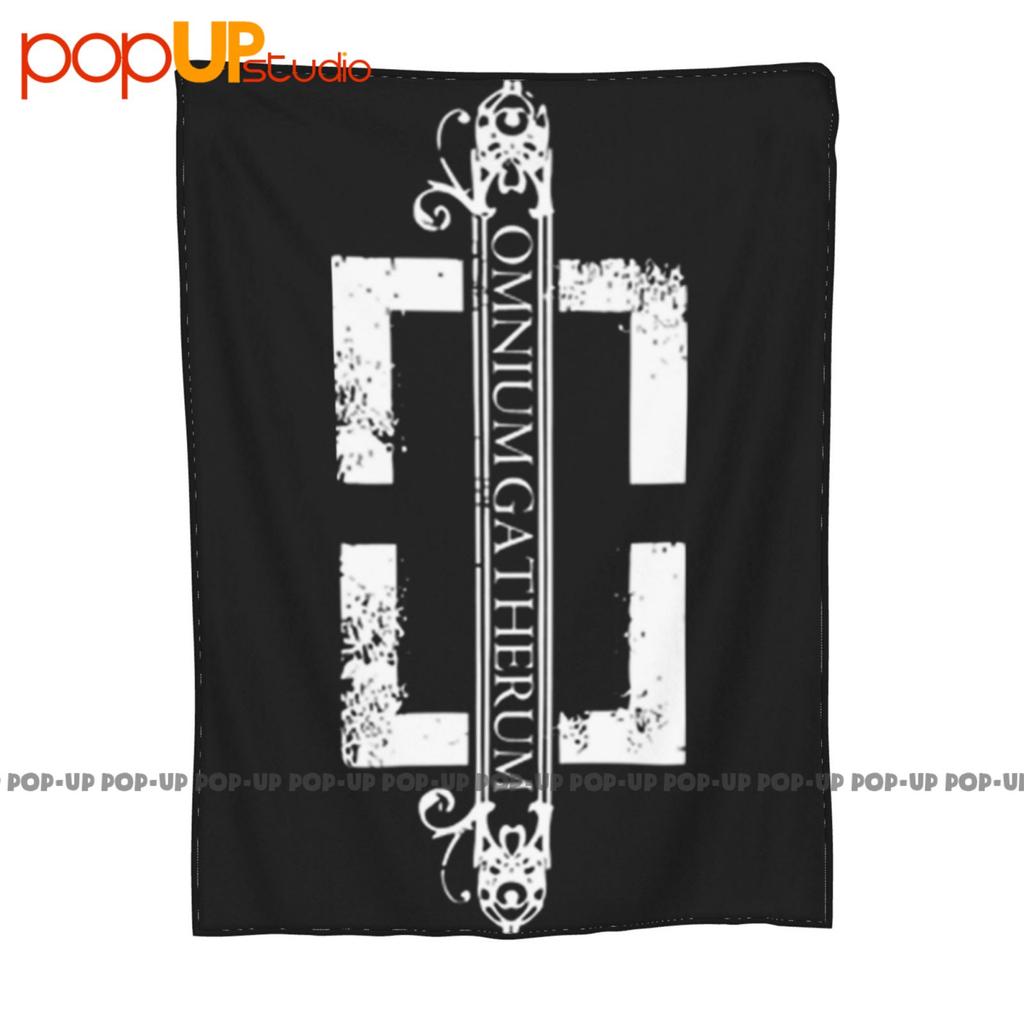 Omnium Gatherum 'Scratched Logo' Ultra-Soft Blanket Quilt Winter Sofa Cover Bed Covers