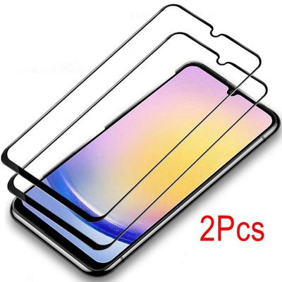 2Pcs Full Tempered Glass Protective For Oneplus Nord CE 5 3 4 Lite 5G Vivo Y76 Y31 Y70 Y16 Y19 Y36 Y28 Y29 Y28 Y04 V29 V25 Screen Protector Film Cover