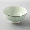 Japanese 6 Inch Noodle Bowl Ceramic Underglaze High Foot Salad Bowl for Home Ramen