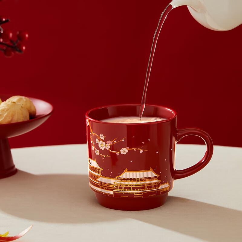 Forbidden City Four Seasons Ceramic Mug