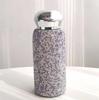 Violette Voll-Strass Luxus Isolierte 304 Edelstahl Wasserbecher