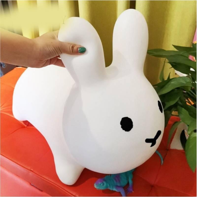 High-quality Pvc Inflatable Hopping Horse For Kids Cute Bouncy Rabbit Toy