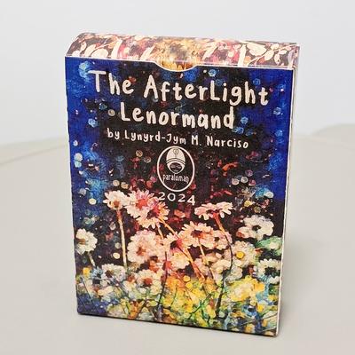 Afterlight Lenormand Deck and 12 Pcs Zodiac Oracle Cards 62*87mm