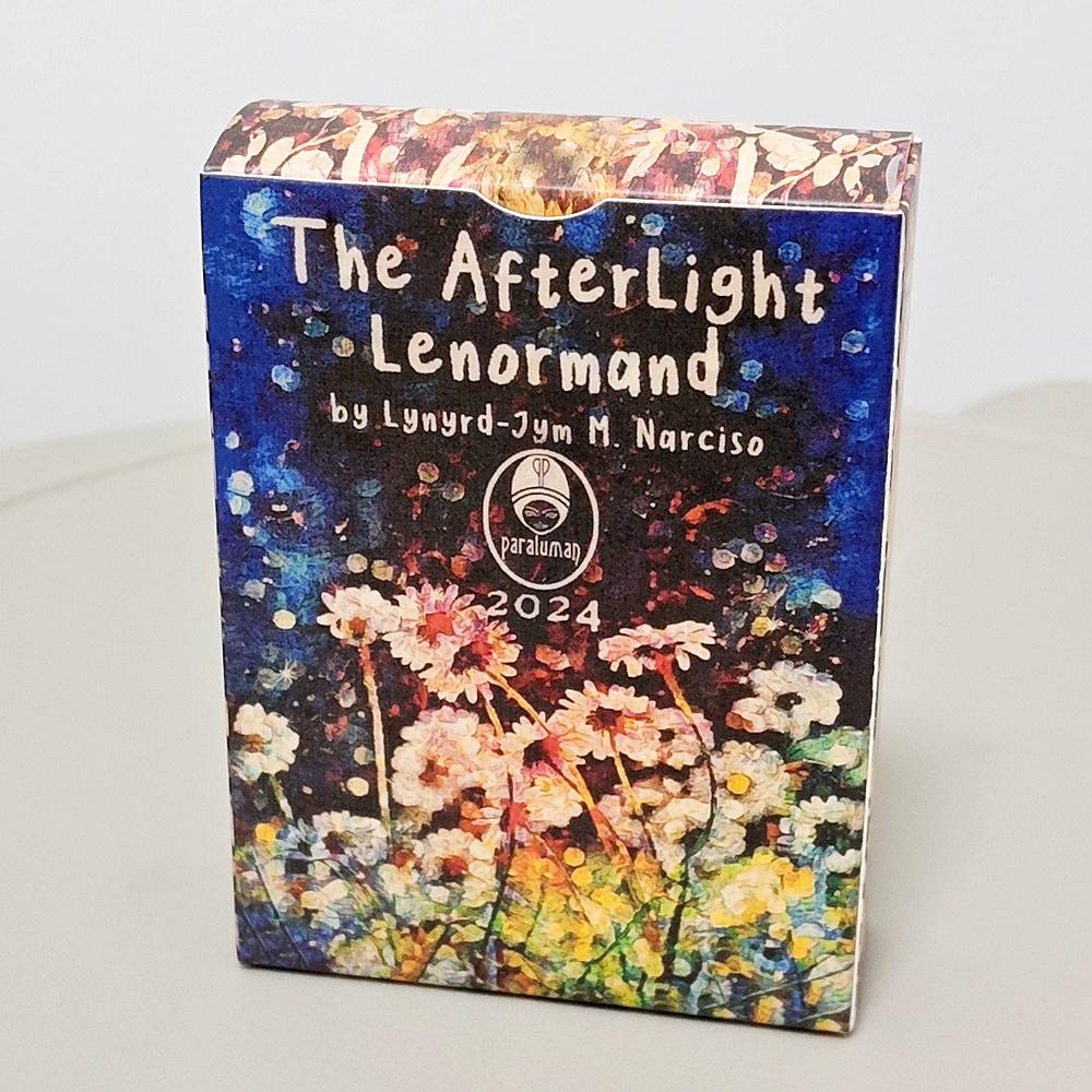 Afterlight Lenormand Deck and 12 Pcs Zodiac Oracle Cards 62*87mm