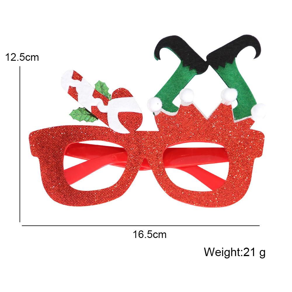 Lightweight Colorful Christmas Party Glasses For Children With Festive Holiday Themes