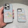 Cartoon S-sumikko Gurashi For IPhone 17 16 15 11 12 13 14 Pro Max Plus Pro Corrugated Translucent Back Phone Cover
