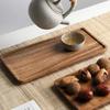 Rectangular Wooden Platters for Food Party Decorative Small Serving Tray Long Charcuterie Board Acacia Wood Trays Home Decor