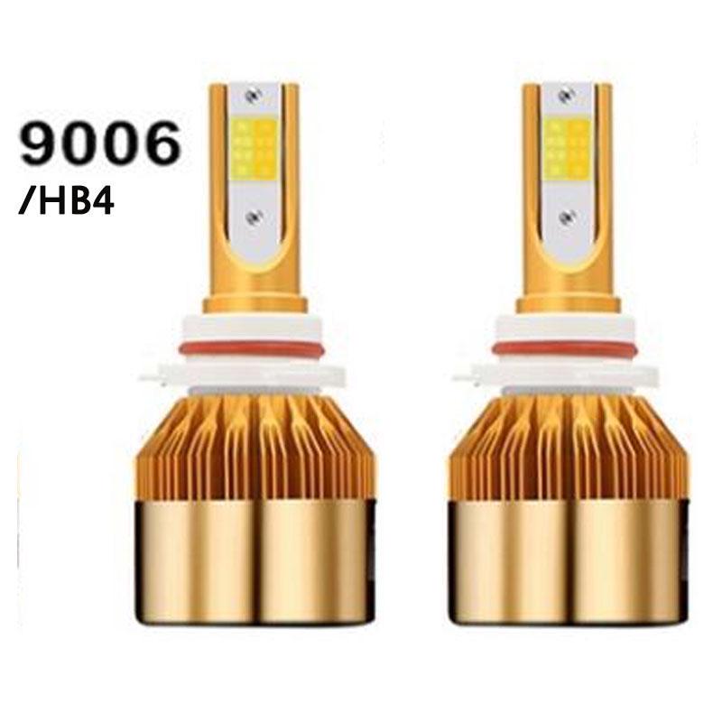 Buy 2PCS Car Auto Bulb Car Headlight Bulb Head Lamp H1 H3 H7 H8 880 9005 9006 H4 9012 38W 4800LM