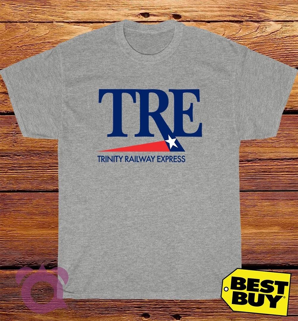 New Trinity Railway Express Logo Men s Funny T-Shirt Size S to 5XL XXXL