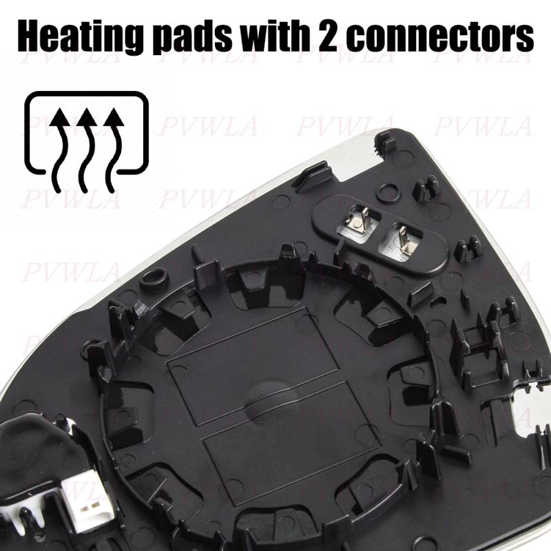 Heated Blind Spot Side Mirror Glass For BMW X3 G01 G08 X4 G02 X5 G05 X6 G06 X7 G07 2018      Rearview Lens