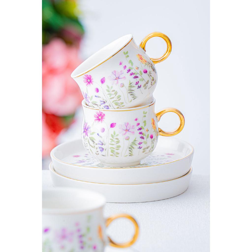 Lydia 6 -person Coffee Cup Team - 90 Ml