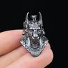 Ancient Egypt Death God Jackal Head Brass Edc Knife Beads Diy Paracord Woven Lanyard Pendants Jewelry Outdoor Accessories