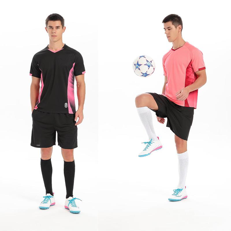 Football Suit Sports Suit Printed Adult Children Summer Short Sleeve Running ******** Rope Quick Drying Clothes Training Camp Football Clothes