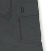 New MLB Gofcore Basic Boston Red Sox Cargo Shorts Unisex Charcoal Gray 3ASMB0653-43CGD