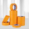 Orange General Purpose Masking Tapes Strong Masking Tape Car Painting No-trace Adhesive Tape Walls Paint Protection Crepe PaperPinstriping Tape 3