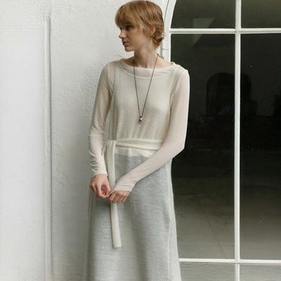 On On Mohair Sheer Knit Dress Nek5woa24