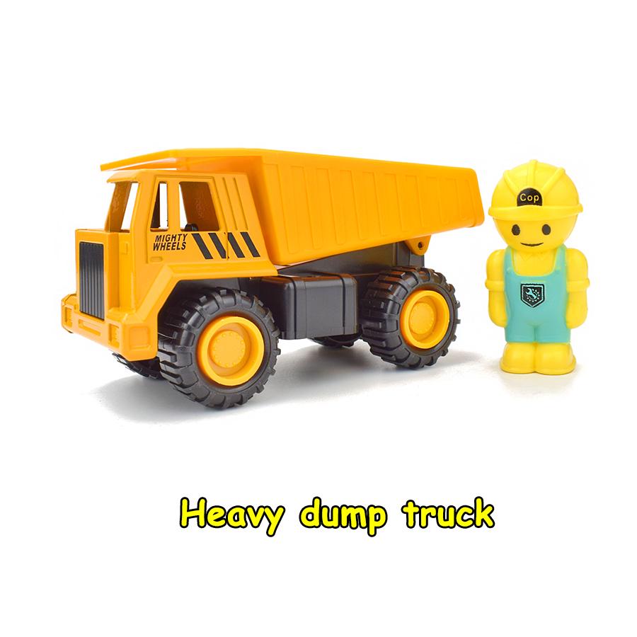 Inertia Engineering Car Toys for Children Diecast Alloy Construction Vehicle Truck Model for Kids