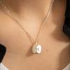 New fashionable and creative Apple pendant with niche design, good luck necklace
