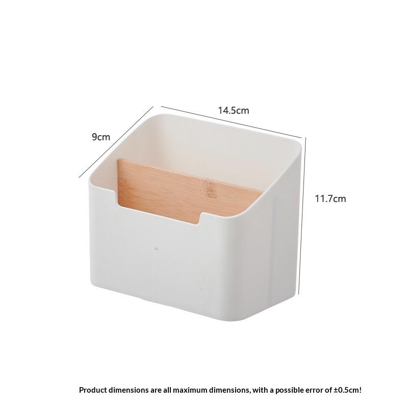 

Plastic Desktop Storage Box For Remote Controls Tissues Cosmetics Office Supplies Living Room Organization A1