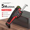 Retractable Digital Tape Measure 3-in-1 Laser Rangefinder Measuring Tool Laser Level  Construction