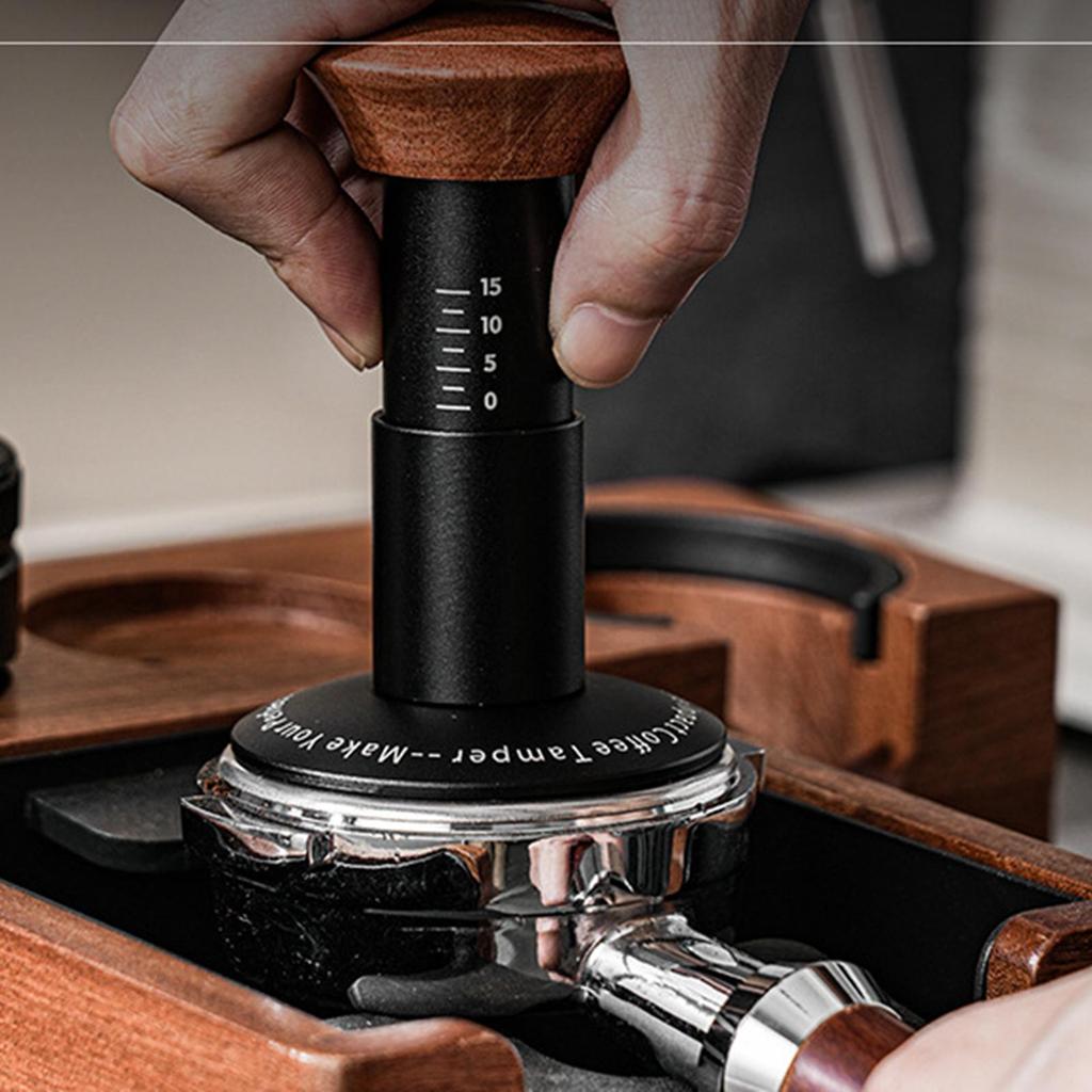 Coffee Tamper Ground Powder Barista Tool Pressing Avoid Agglomeration Loosely