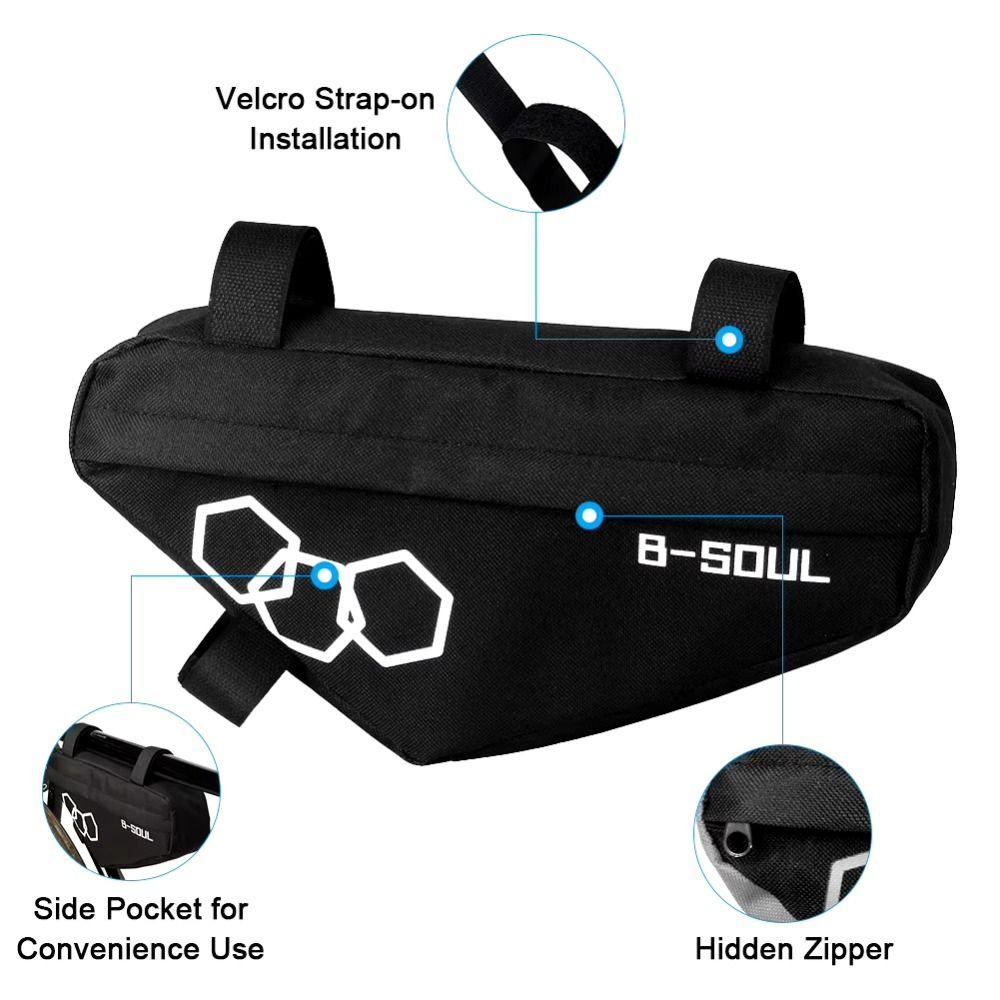 Frame Bag Bicycle Front Frame Tube Bag Pouch Bicycle Storage Bag New Bike Triangle Bag