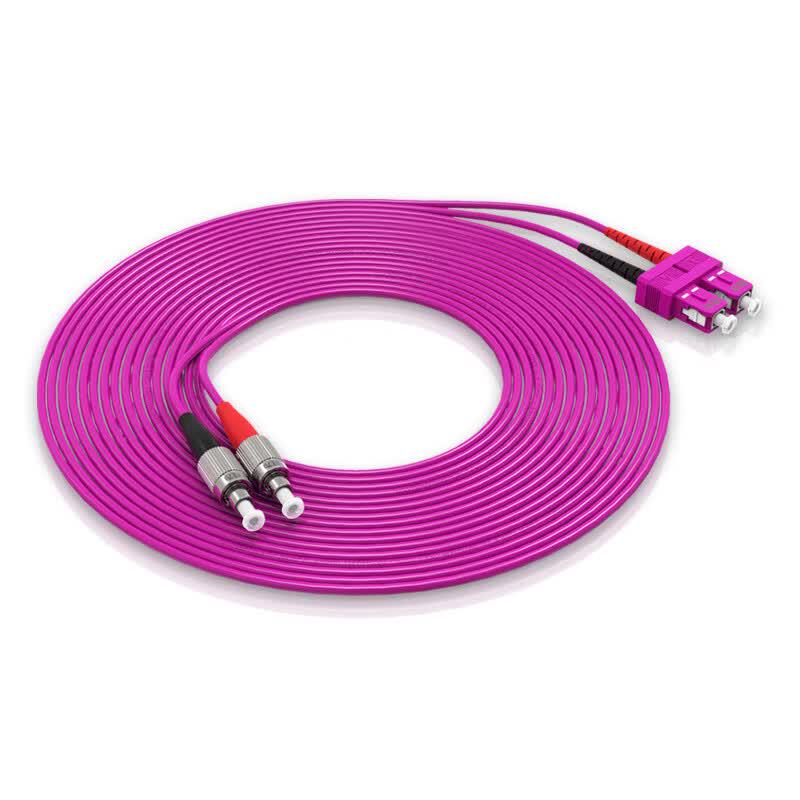 Shengwei OM4 SC-FC 10 Gigabit Multimode Fiber Optic Patch Cable