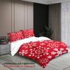 Christmas Bedding Set Soft Polyester Duvet Cover Set Quilt Cover With Pillowcase For Bedroom Decor Birthday Gift Christmas Gifts