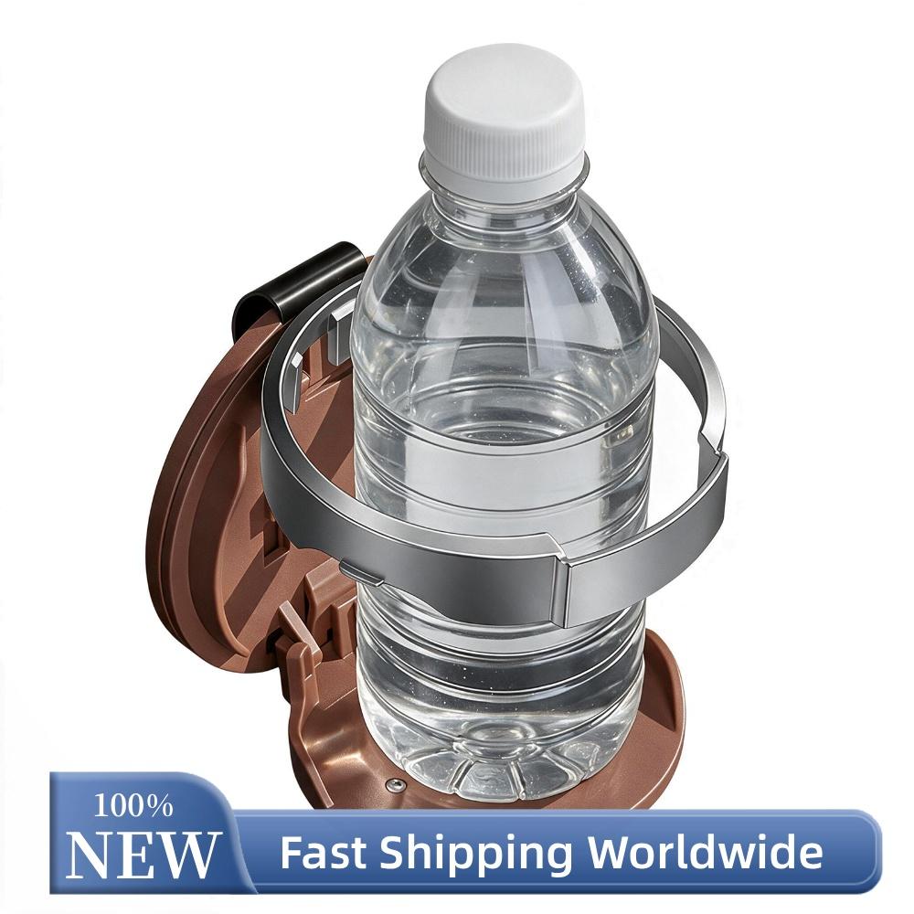 Foldable Vehicle Door Cup Holder Clip-On Wide Mouth Drink Stand for Car
